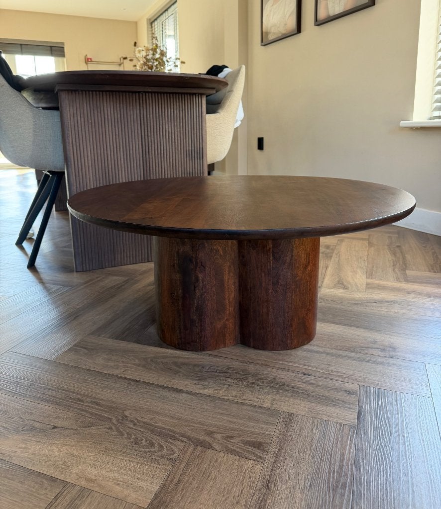 Studio LIVIT Mano salontafel, Ophalen, Gebruikt, 50 tot 100 cm, Rond