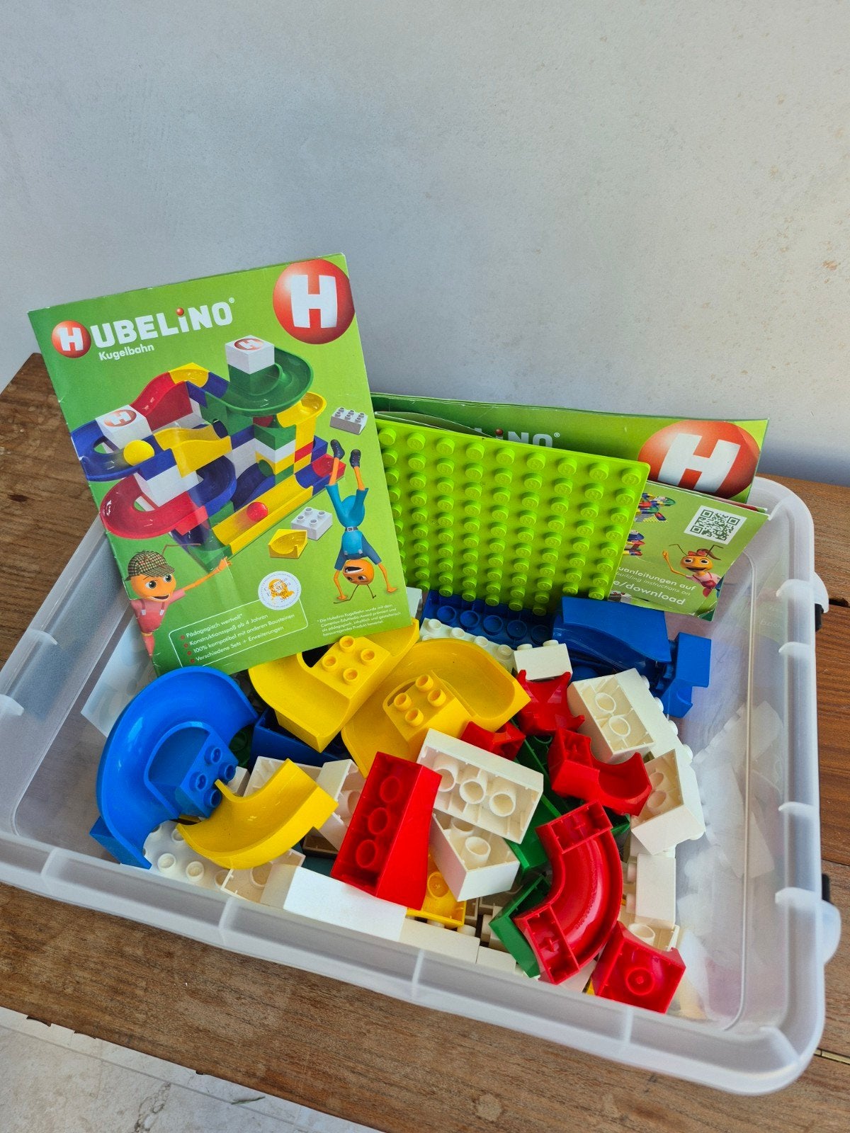 Hubelino Kugelbahn - Compleet en zo goed als nieuw, Kinderen en Baby's, Ophalen of Verzenden, Zo goed als nieuw, Overige merken
