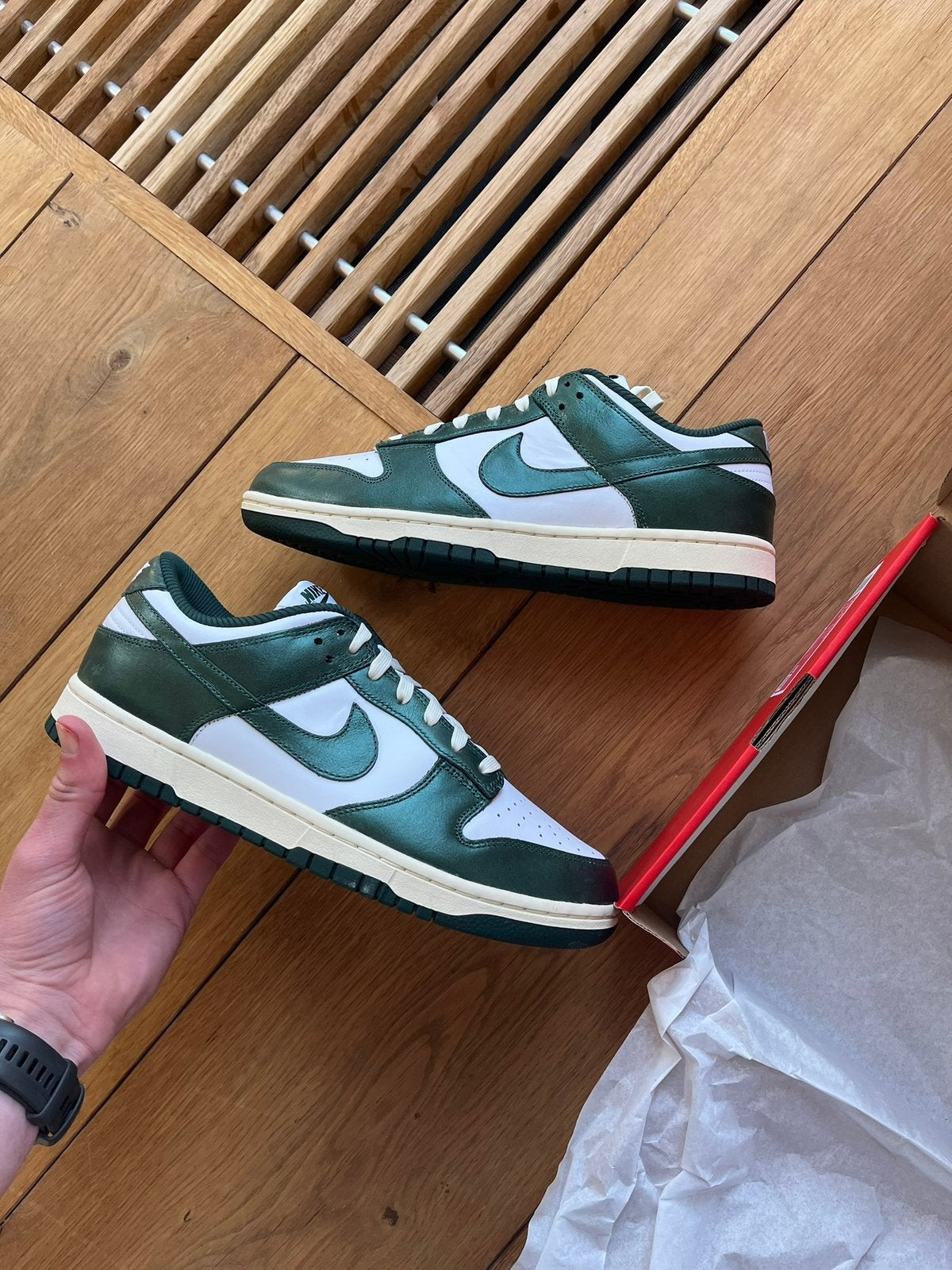Dunk low vintage green, Ophalen of Verzenden, Nieuw, Overige kleuren