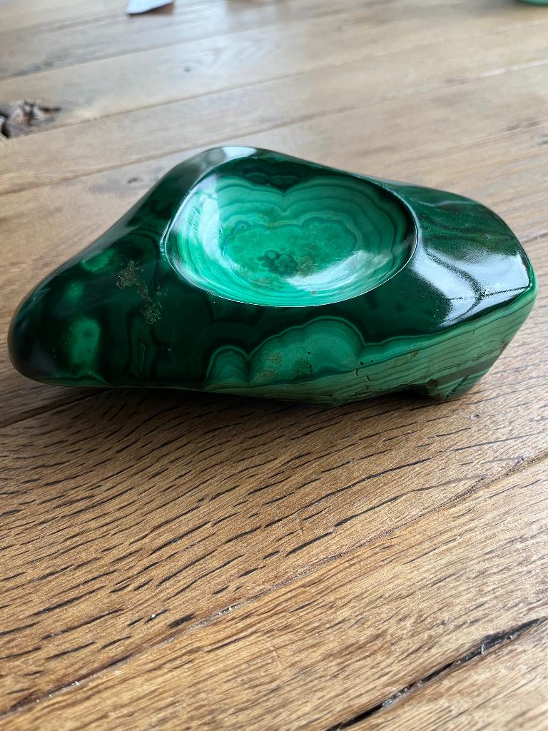 (As)bak van malachiet, Ophalen, Groen, Brocante, Zo goed als nieuw