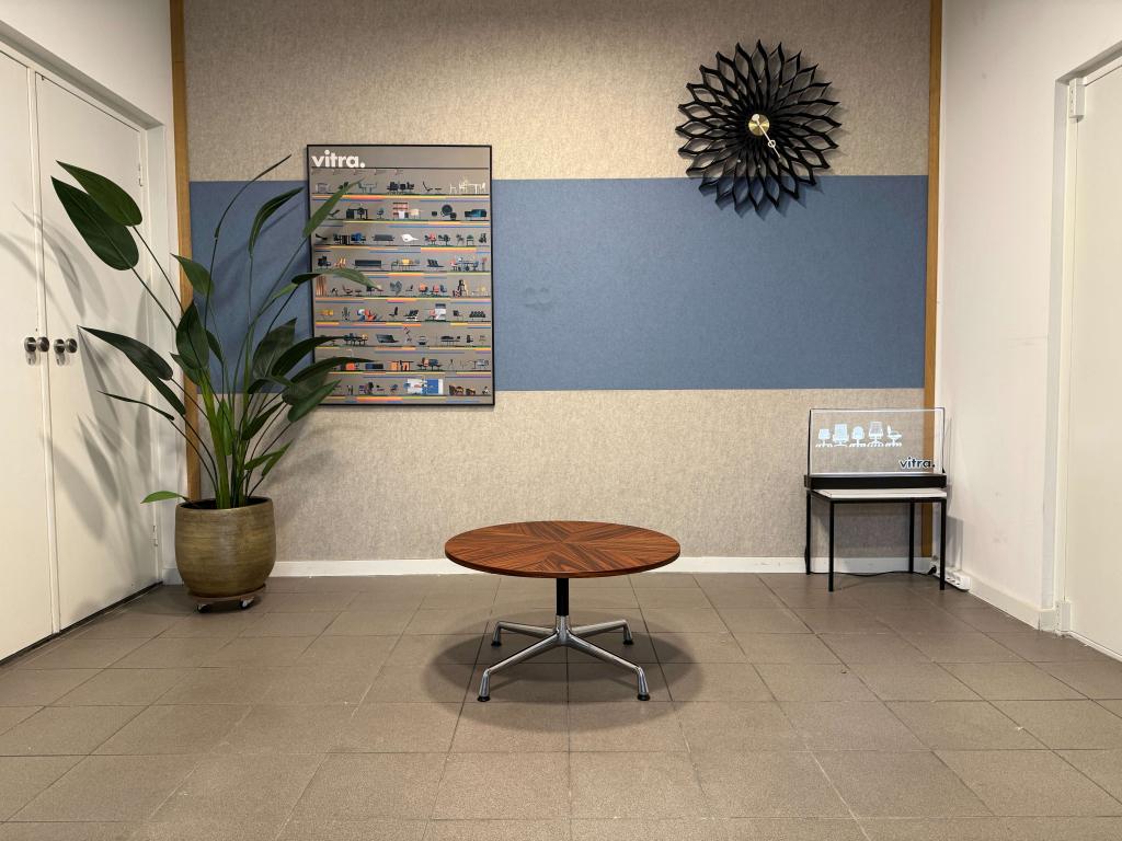 Vitra |Eames | Contract Low Table | Palisander | Ø 75 cm |, Huis en Inrichting, Tafels | Salontafels, 50 tot 100 cm, Vitra Artifort Cassina Fritz Hansen Eames Gispen Pastoe Hay