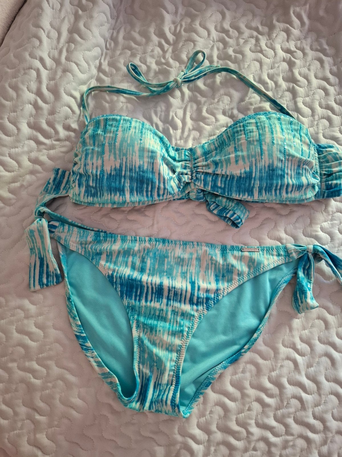 mooie bikini van Sapph 42/42C, Blauw, Ophalen of Verzenden, Zo goed als nieuw, Sapph