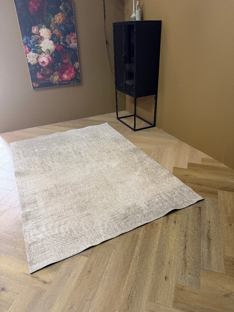 Brinker Vloerkleed Crix Beige 160 x 230cm, Huis en Inrichting, Beige, 150 tot 200 cm, Ophalen of Verzenden, Rechthoekig