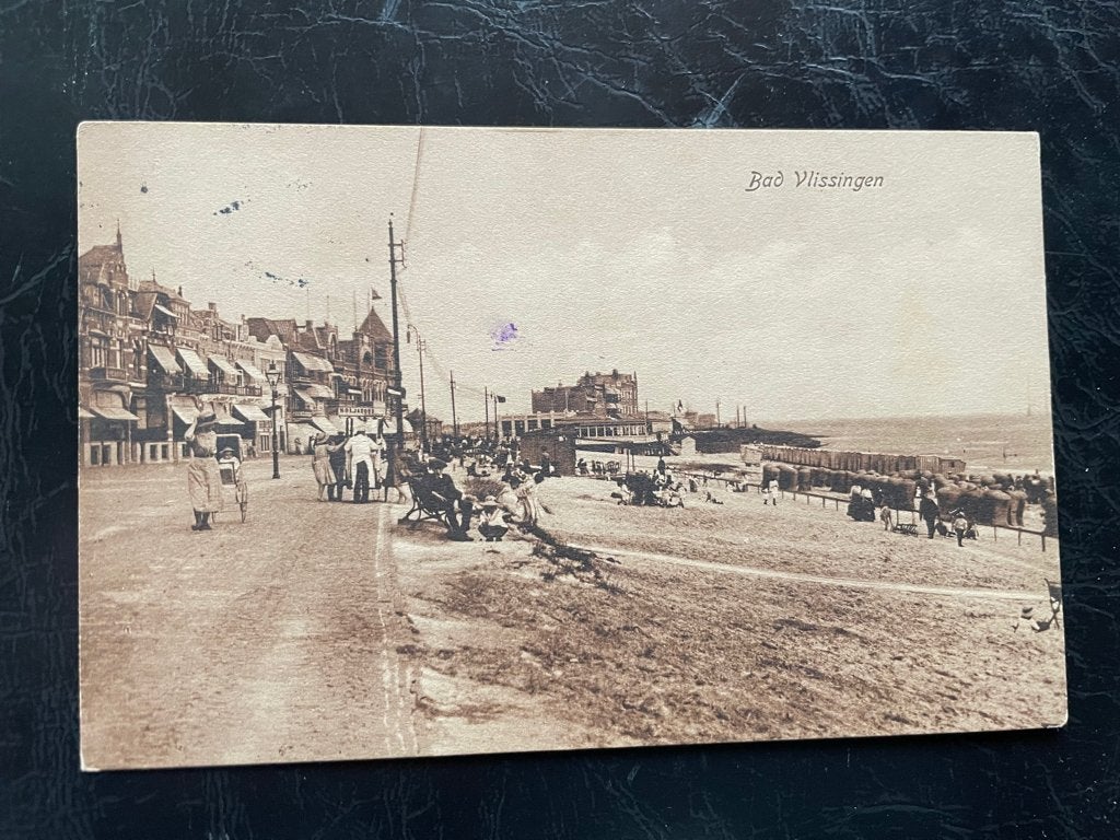 ansichtkaart van Vlissingen, Bad Vlissingen., Verzenden, Voor 1920, Zeeland