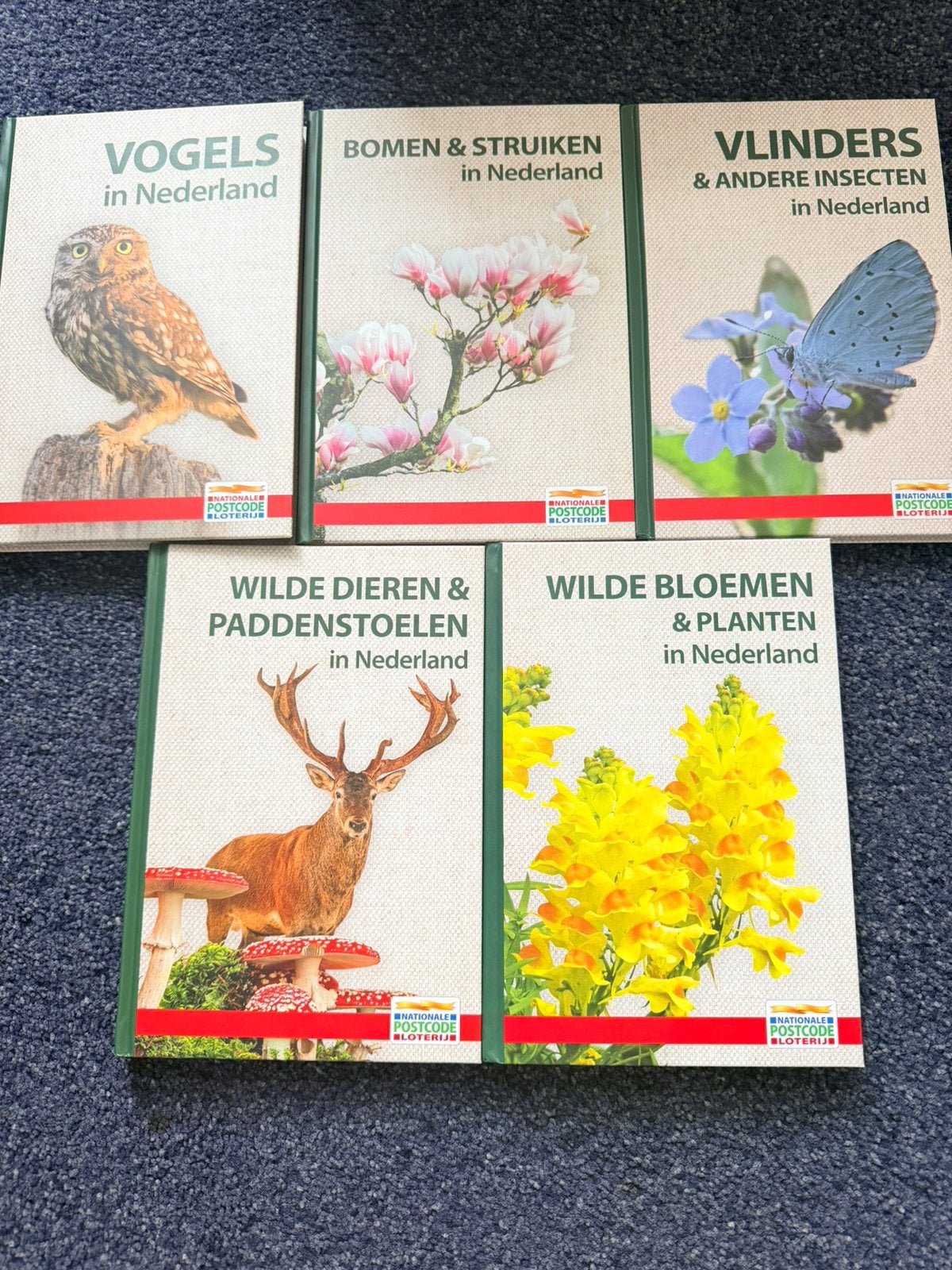 Natuurboeken set: Veldgidsen, zaadjes & ansichtkaarten, Ophalen of Verzenden, Nieuw, Natuur algemeen