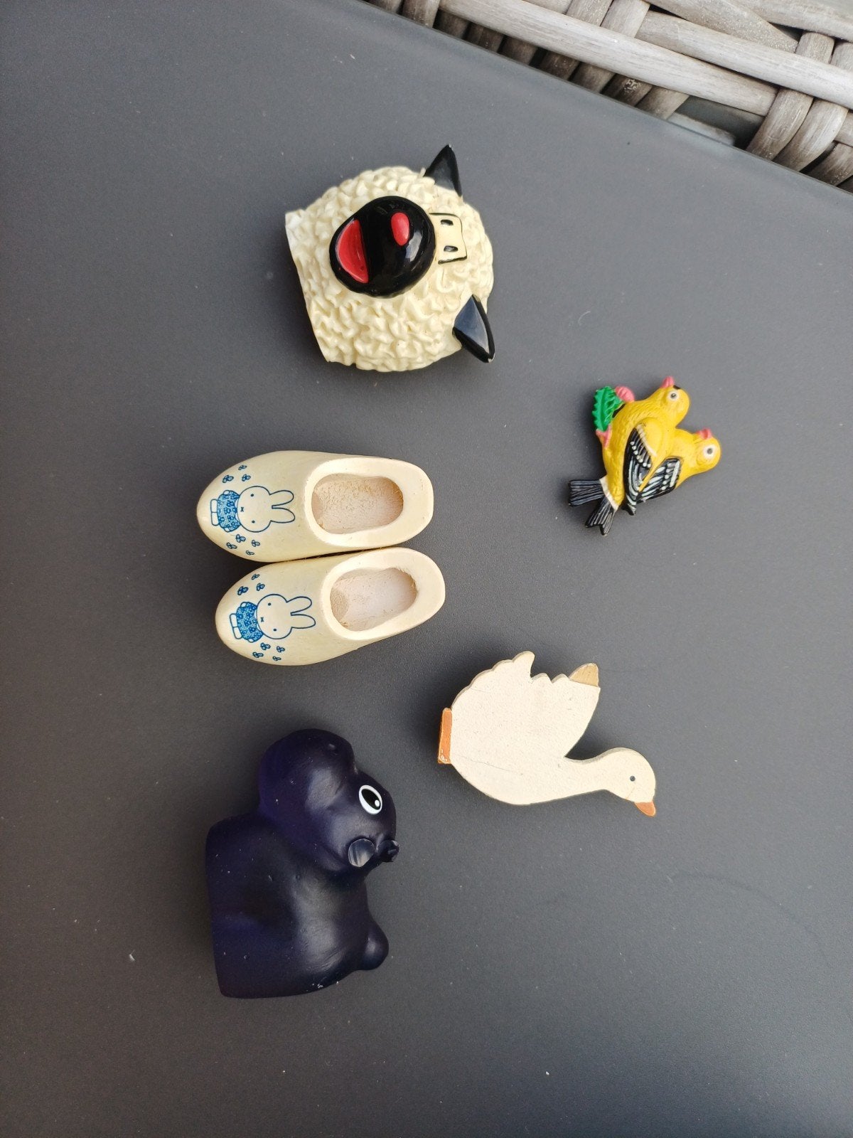 5 Leuke Magneetjes voor Koelkast of Magneetbord, Verzamelen, Ophalen of Verzenden
