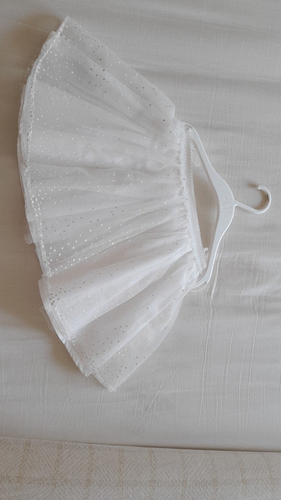 Off white tule rok met glitters, mayoral, maat 110, zgan, Kinderen en Baby's, Kinderkleding | Maat 110, Ophalen of Verzenden, Zo goed als nieuw