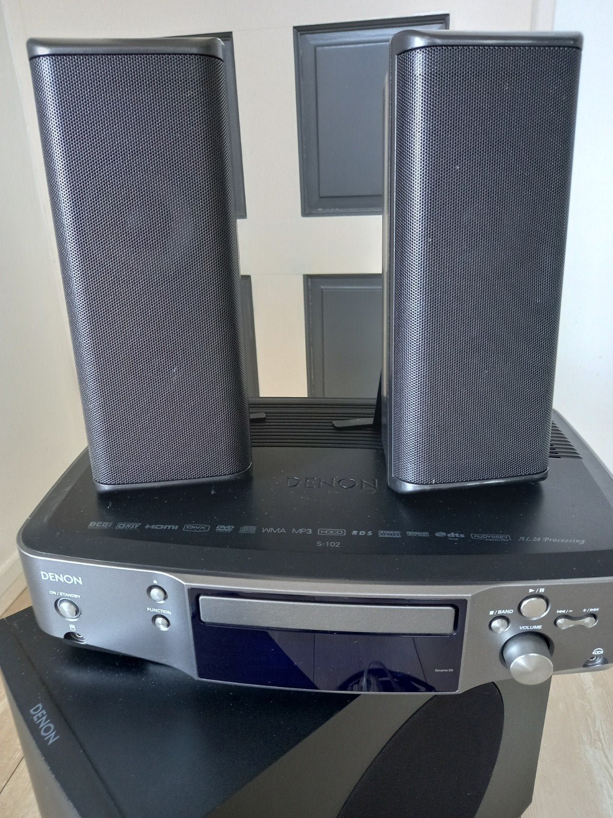 Denon S 102 radio/cd/dvd/receiver, Audio, Tv en Foto, Stereo-sets, Ophalen, JVC