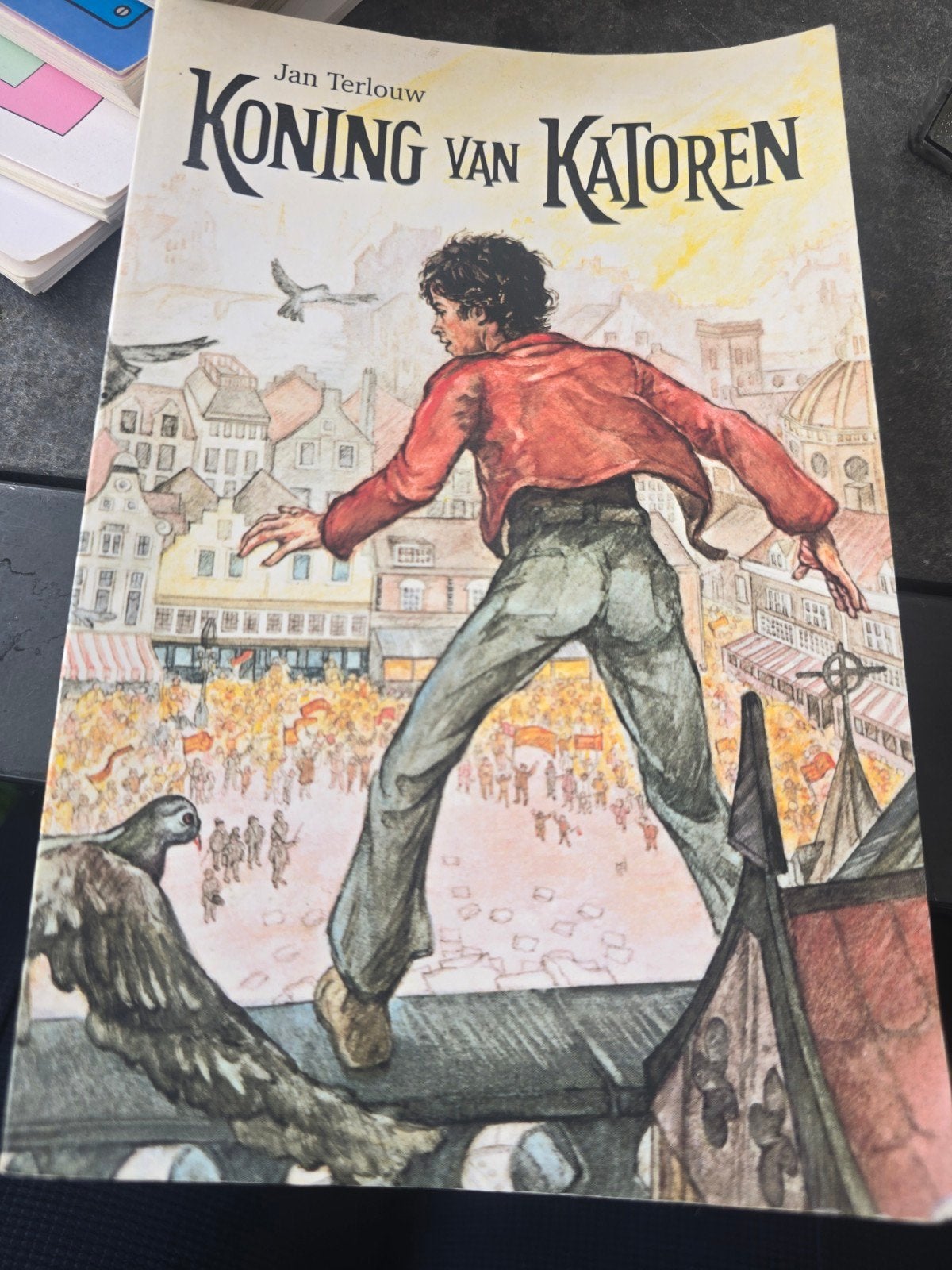 Koning van Katoren - Jan Terlouw (Gouden Griffel) (DOOS 5), Boeken, Ophalen of Verzenden, Gelezen, Jan Terlouw, Fictie