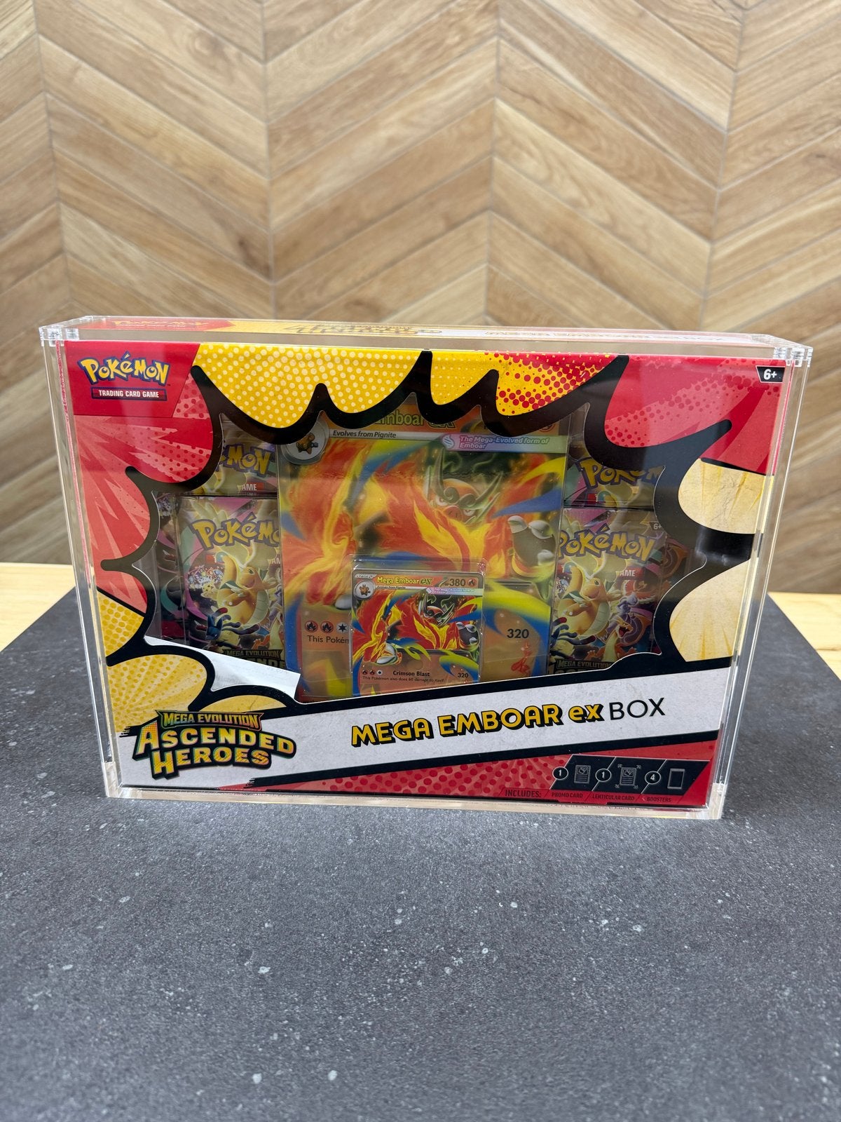Acryl case voor Pokémon boxen - Diverse maten etb/booster/ex, Ophalen of Verzenden, Nieuw