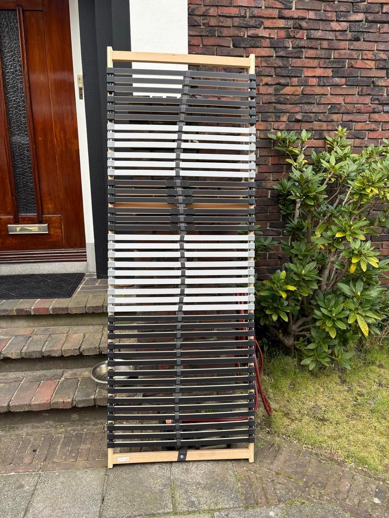 2x 90x200cm IKEA LEIRSUND lattenbodem, Ophalen, 90 cm, Eenpersoons, Zo goed als nieuw
