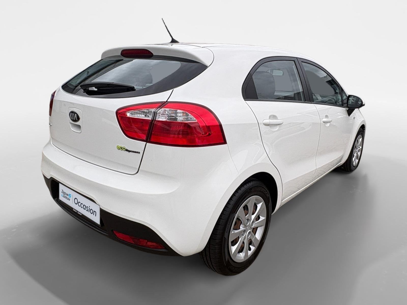 Kia Rio 1.2 CVVT Comfort Pack |Airco| Camera| dealer onderho, Auto's, 4 cilinders, Elektrische ramen, Wit, Origineel Nederlands