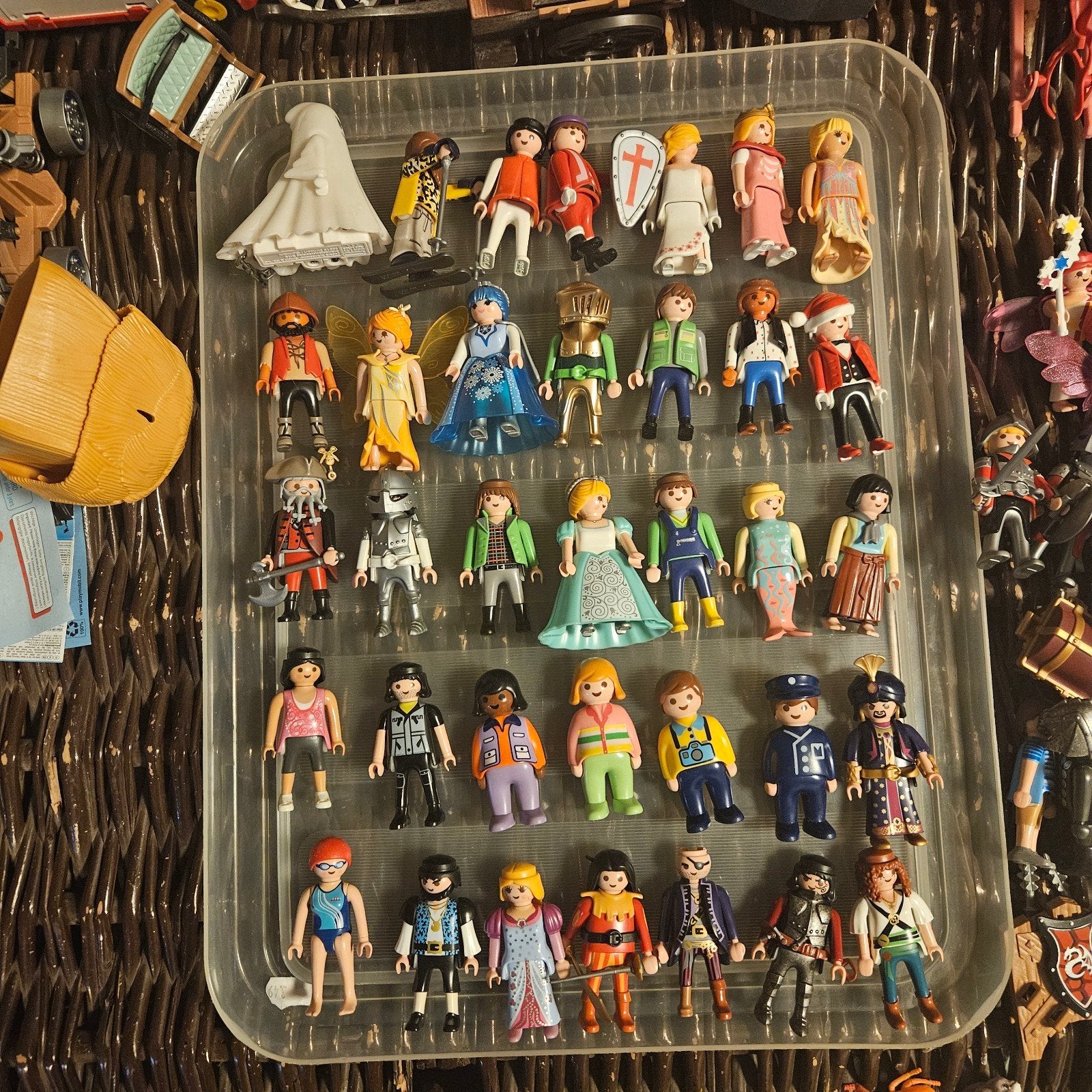 playmobil heel veel, Ophalen