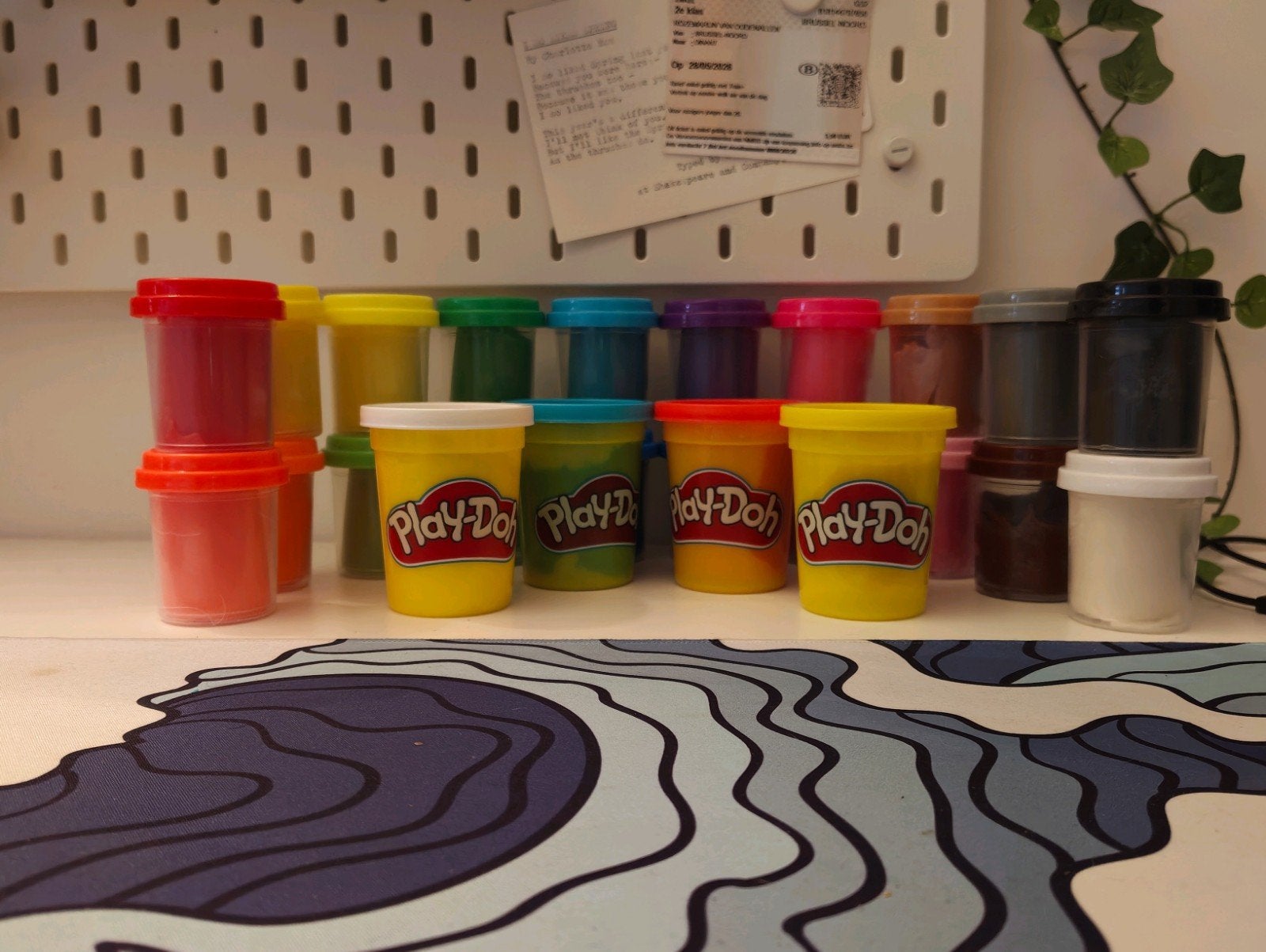 Play-Doh klei en accessoires set, Ophalen, Gebruikt, Knutselen