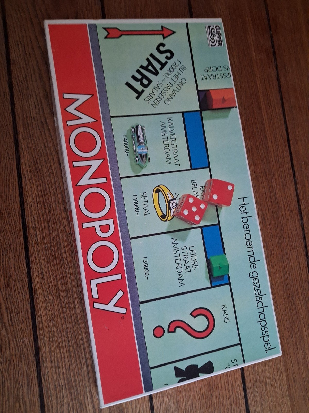 monopoly spel bordspel guldens vintage, Ophalen of Verzenden, Gebruikt