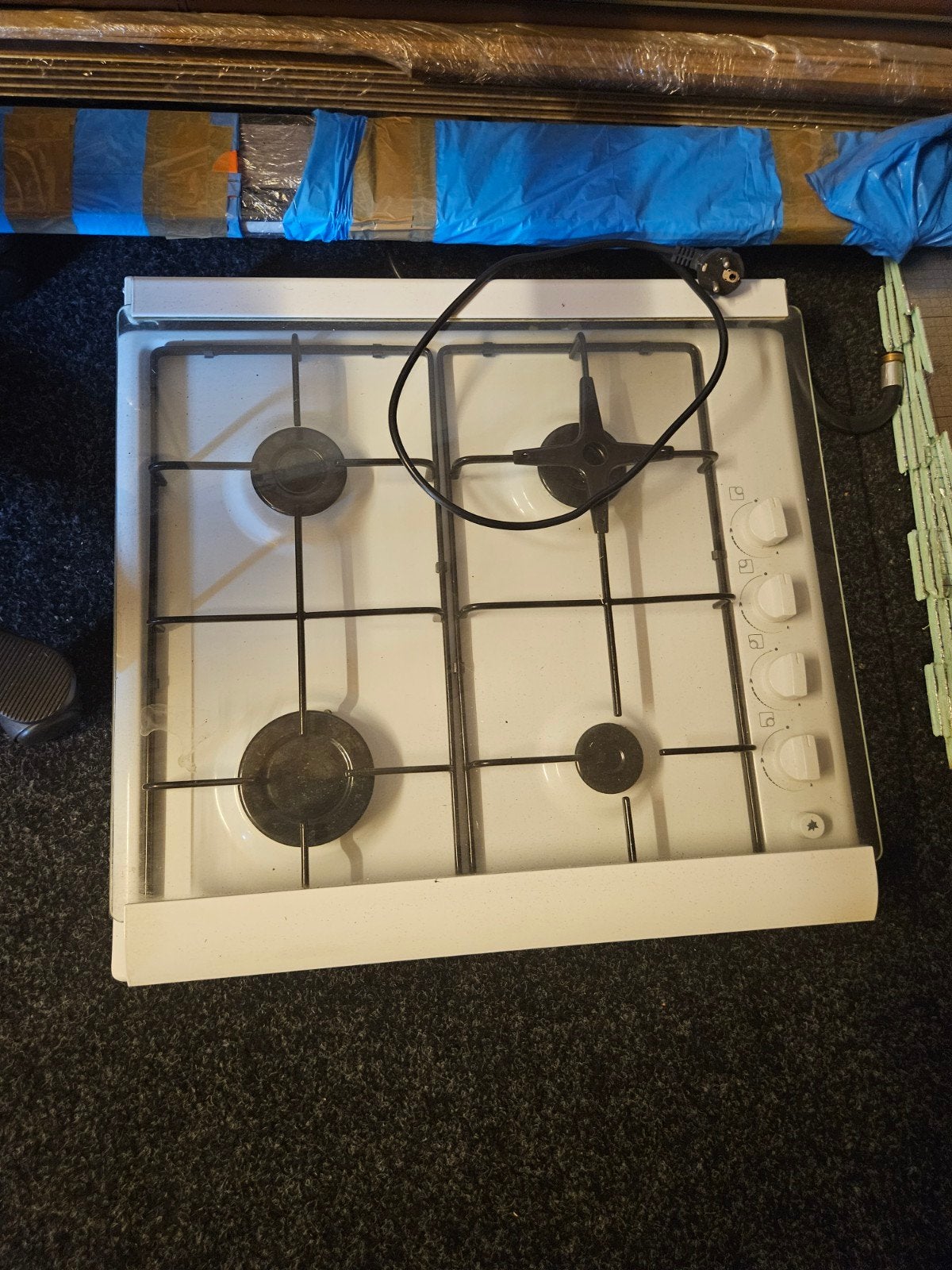 Beko kookplaat, Witgoed en Apparatuur, Kookplaten, Ophalen, Vrijstaand, Gas, 4 kookzones