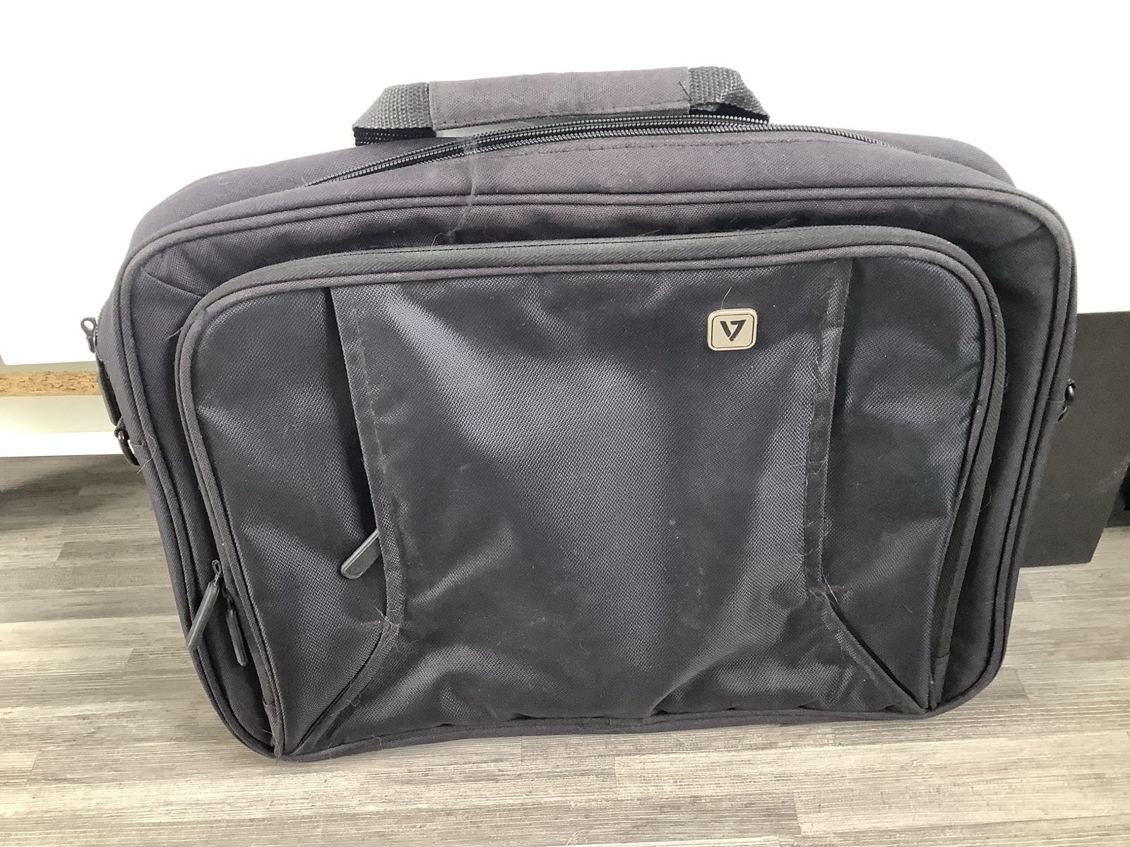 Laptoptas / Aktetas - Zwart - Diverse Merken, Computers en Software, Laptoptassen, Gebruikt, Gevoerd laptopvak, 15 inch, Aktetas