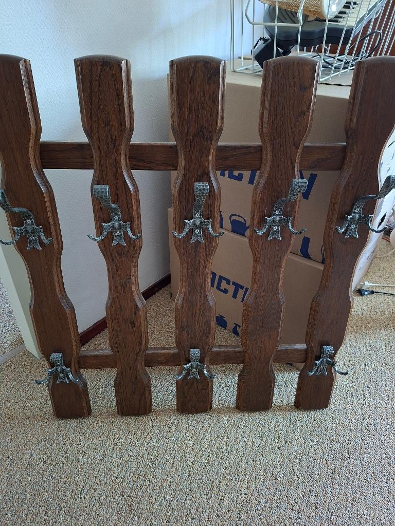 Kapstok, Huis en Inrichting, Woonaccessoires | Kapstokken, Gebruikt, Minder dan 100 cm, Hout, Ophalen