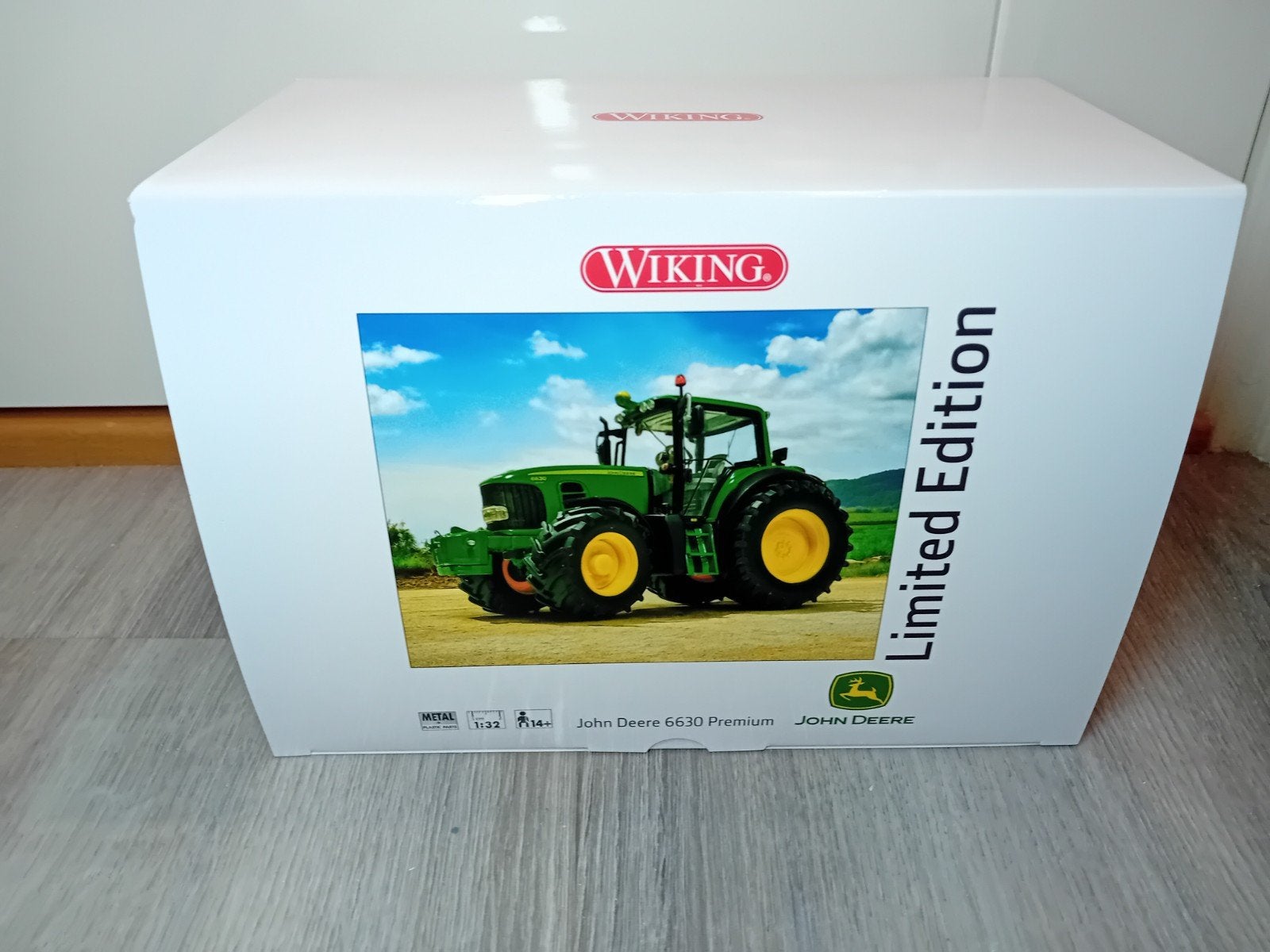 John deere 6630 wiking 1 32, Hobby en Vrije tijd, Ophalen of Verzenden, Nieuw, Tractor of Landbouw, Overige merken