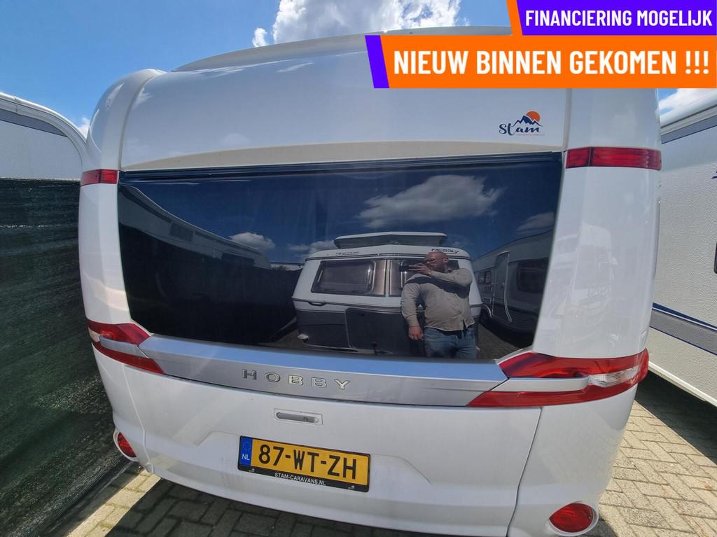 Hobby 560 UL premium AIRCO + MOVER + ENKELE BEDDEN +VOORTENT, Mover, Rondzit, Hobby, Bedrijf