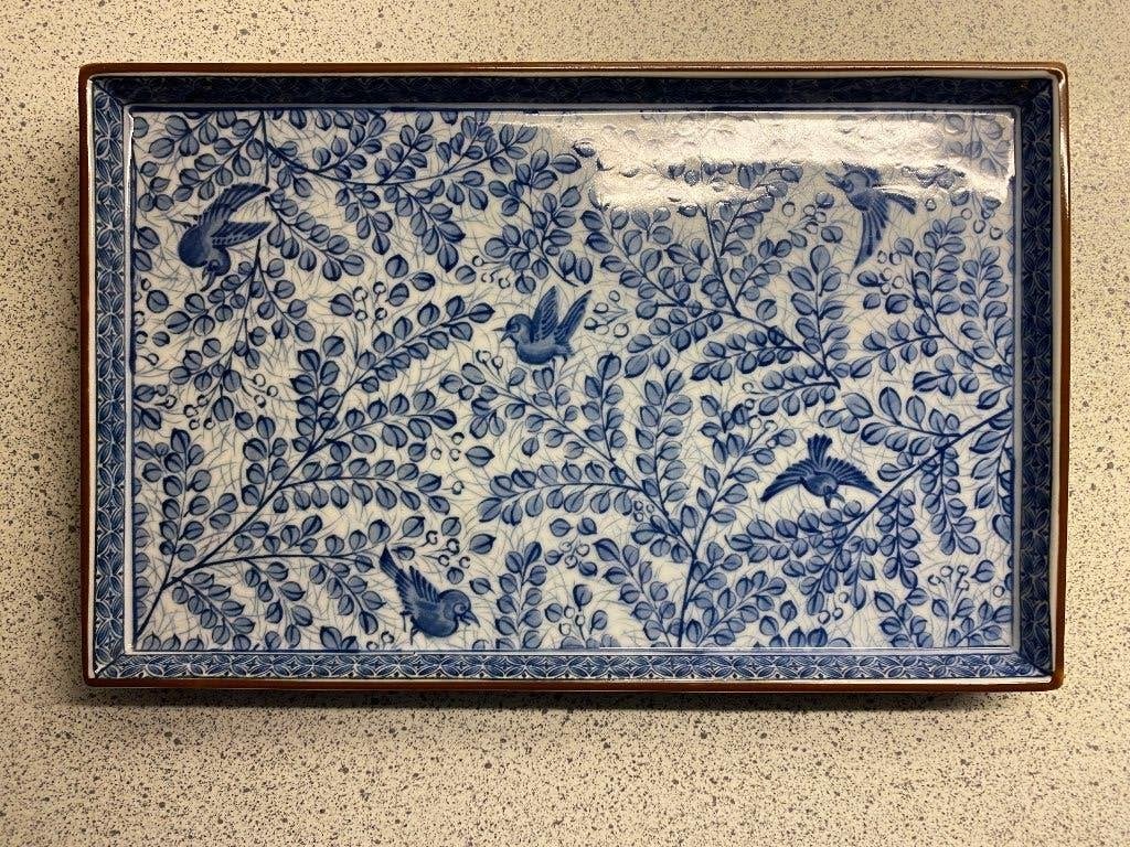 Te koop porceleine bord, Antiek en Kunst, Ophalen