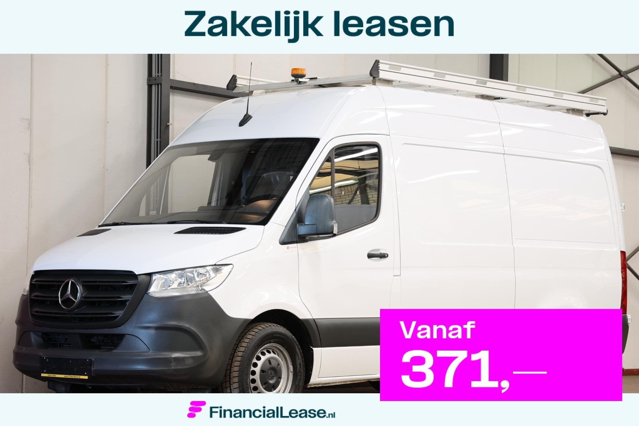 Mercedes-Benz Sprinter 314 2.2 CDI L2H2 IMPERIAAL TREKHAAK, Gebruikt, Euro 6, Start-stop-systeem, Wit