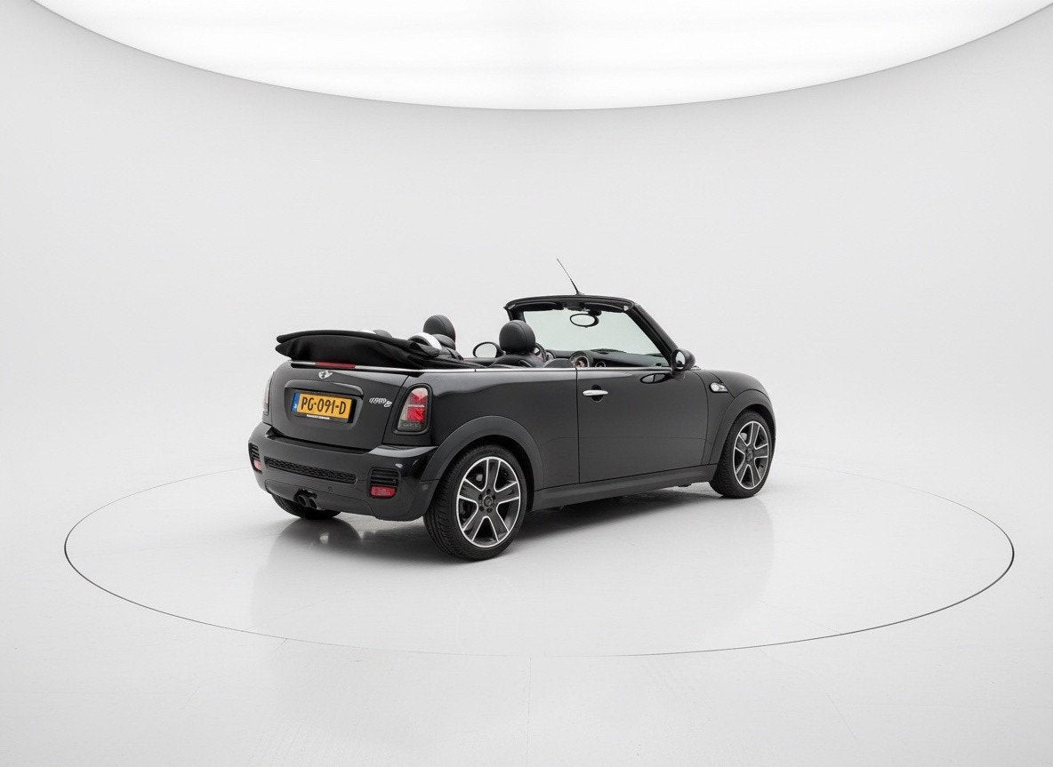 Mini Mini Cabrio 1.6 John Cooper Works Cabriolet|Stoelverwar, Auto's, Voorwielaandrijving, Euro 5, Gebruikt, Elektrische ramen