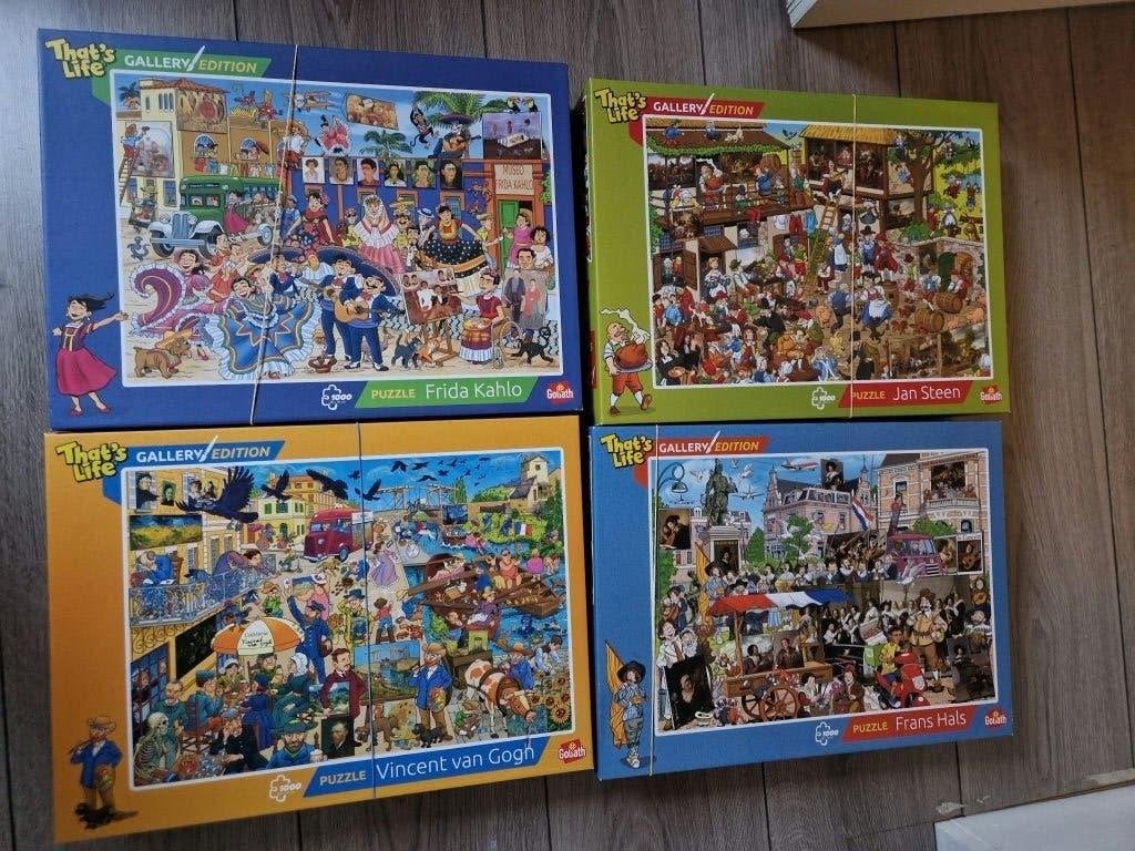 Puzzels, Ophalen, Zo goed als nieuw