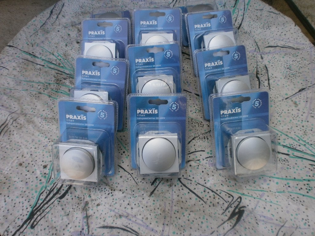 Halogeen dimmers 10 stuks, Doe-het-zelf en Verbouw, Elektra en Kabels, Ophalen, Nieuw, Overige typen