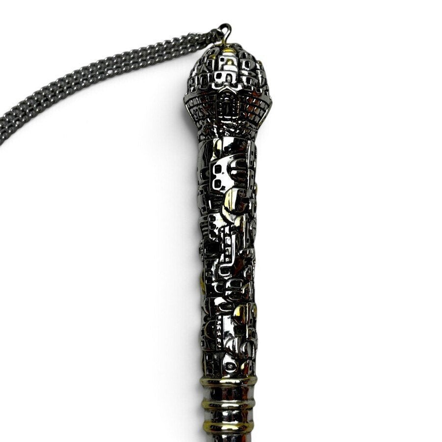 Zilveren Joodse yad (Tora-aanwijzer), Antiek en Kunst, Ophalen of Verzenden, Zilver