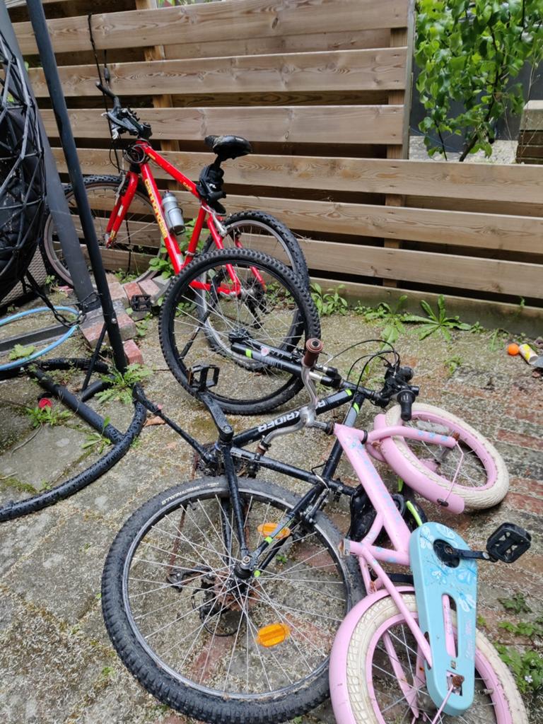 oud ijzer of opknap fietsen, Ophalen, Gebruikt, Staal, 24 inch of meer