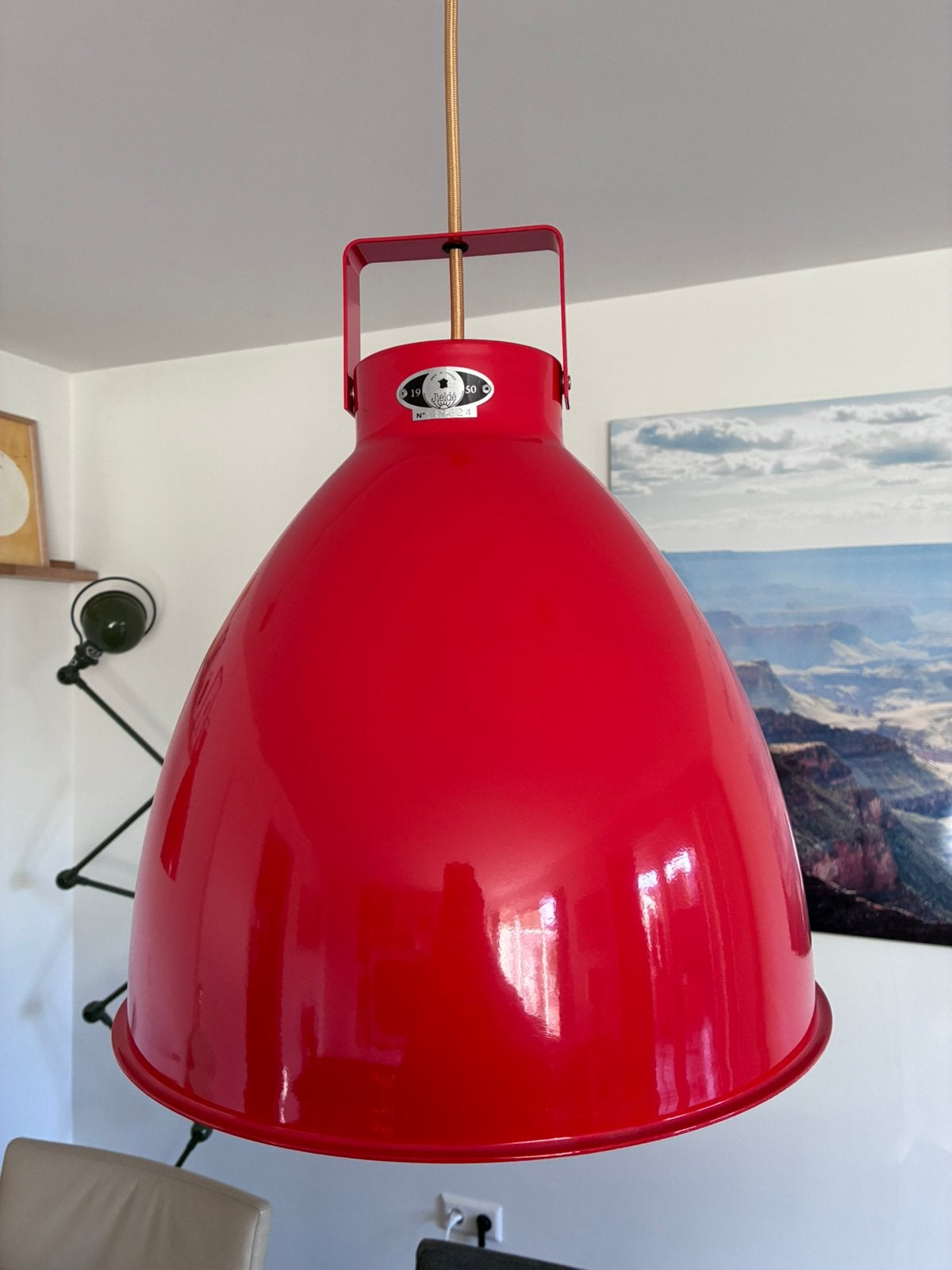 Jielde Augustin A360 hanglampen 2x, Ophalen, Gebruikt, E27 (groot)