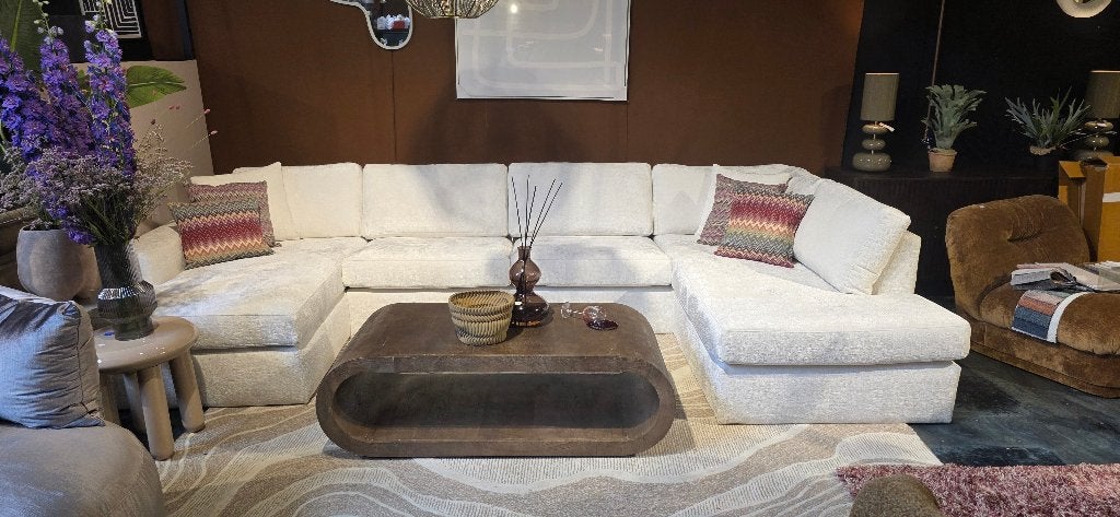Salontafel Ellen Mangohout Bruin NU EXTRA VOORDELIG, Ophalen, 100 tot 150 cm, Bornsestraat 31, 50 tot 100 cm
