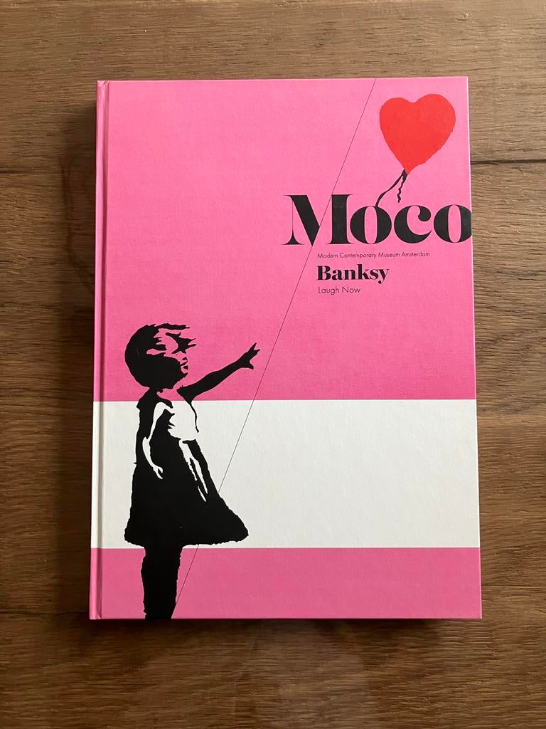 Moco Museum Banksy Laugh Now Boek - Kunstcatalogus, Ophalen of Verzenden, Zo goed als nieuw, Overige onderwerpen