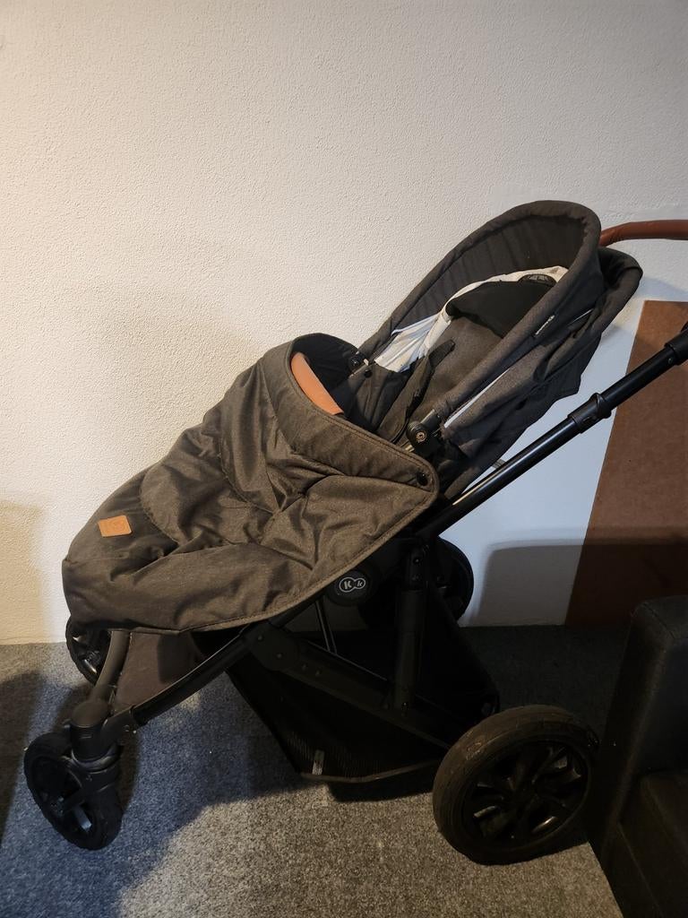 3-in-1 opklapbare buggy - Kinderkraft - complete set, Ophalen, Gebruikt, Overige merken, Verstelbare rugleuning