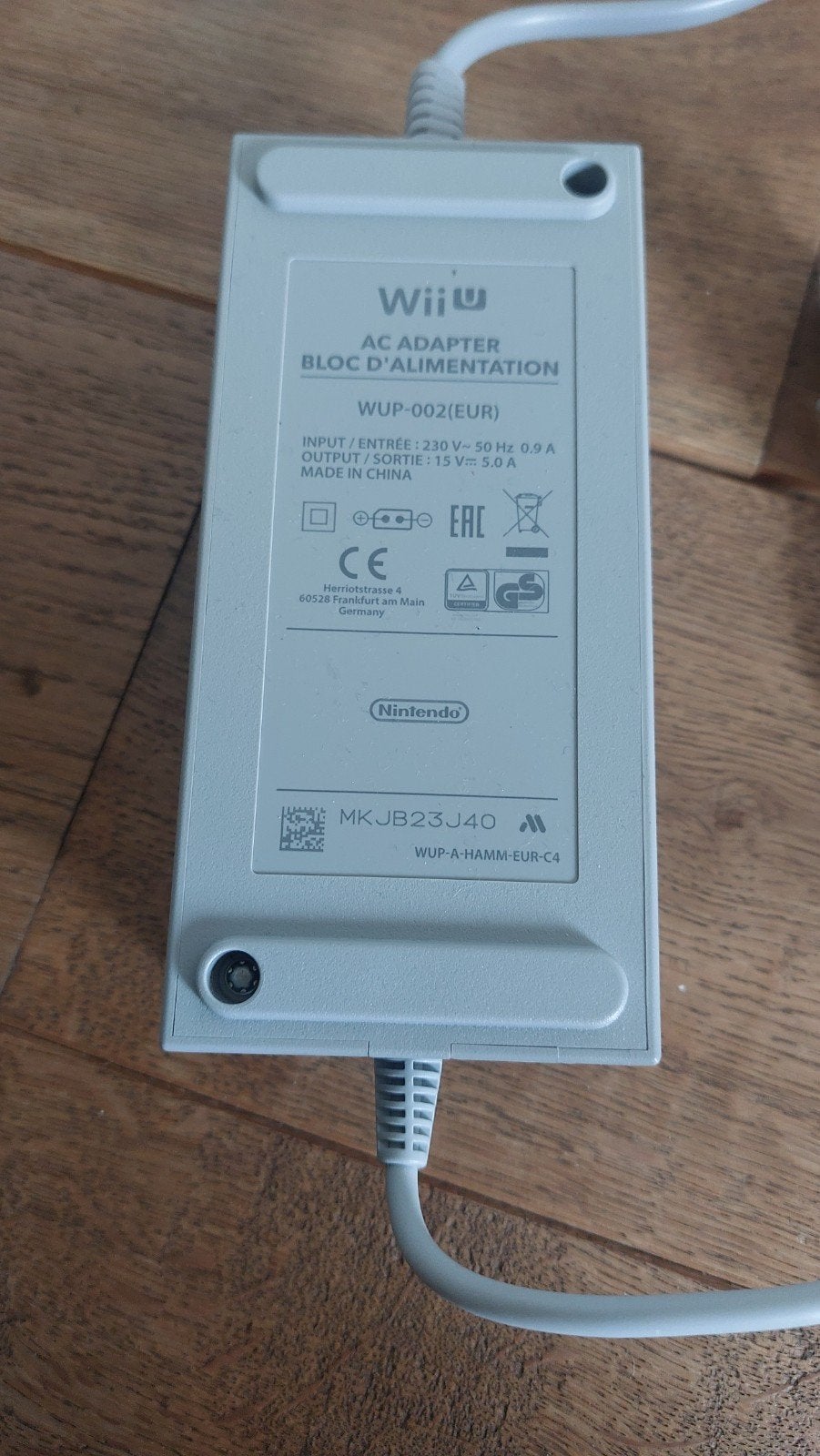 Wii u voedings kabels, Ophalen of Verzenden