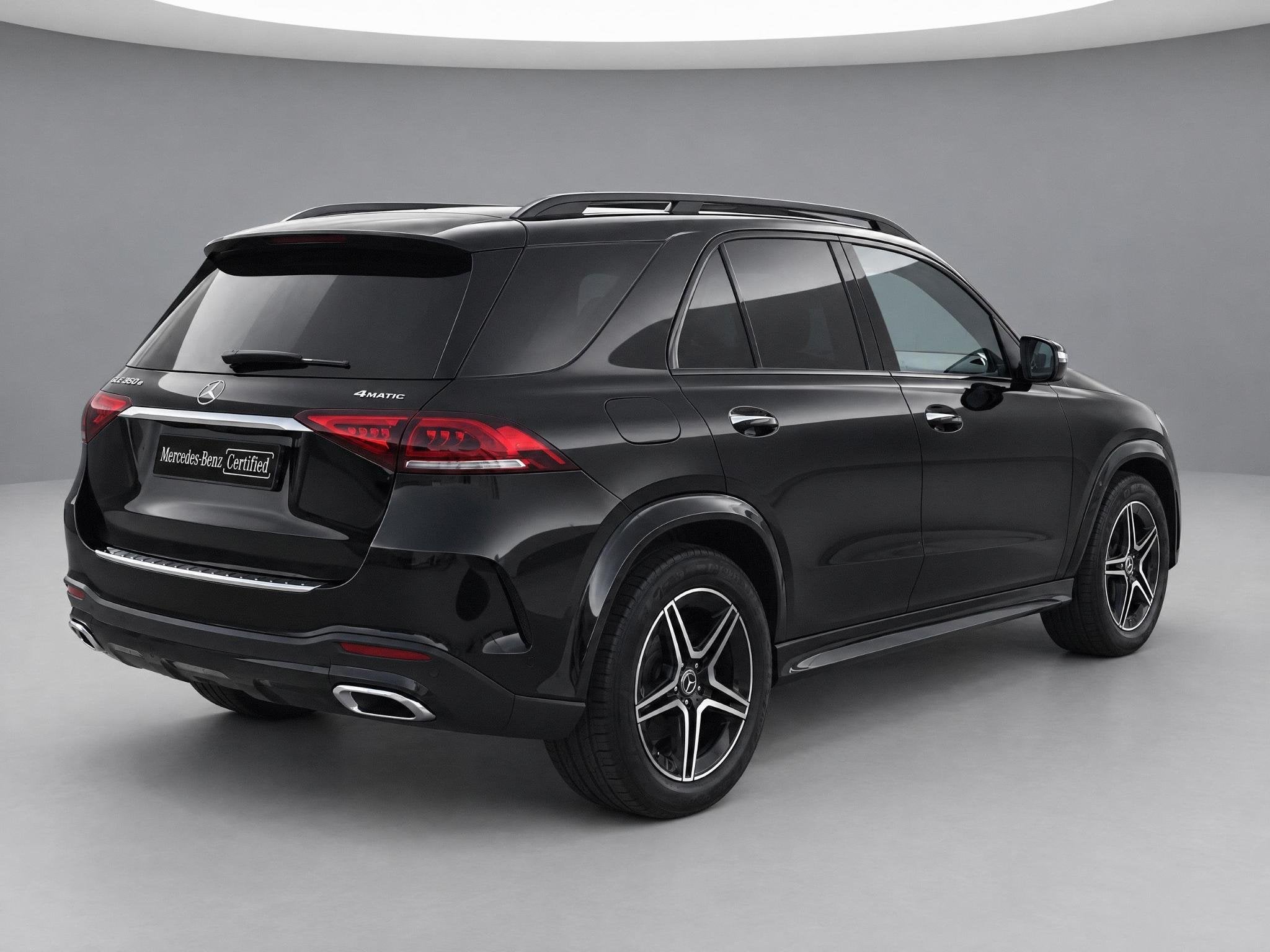 Mercedes-Benz GLE-klasse 350 e 4MATIC Premium Plus, Auto's, Gebruikt, 4 cilinders, GLE, Zwart