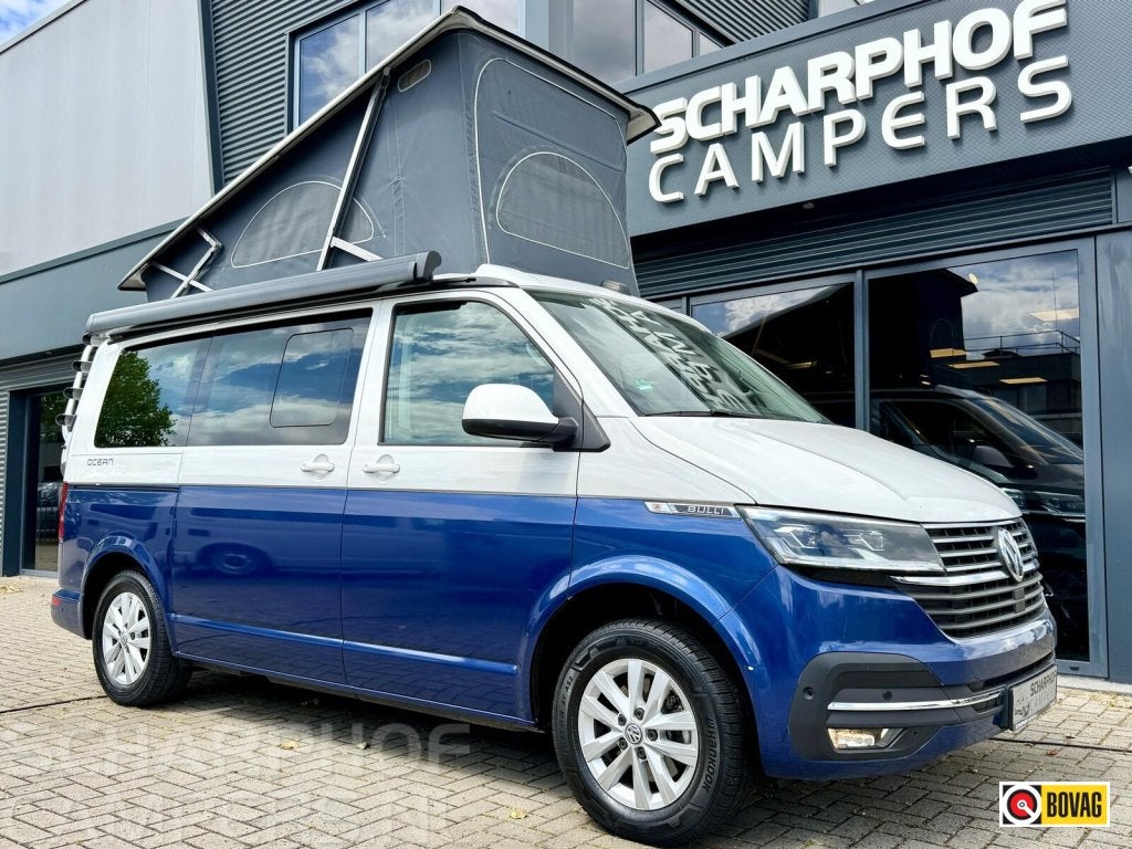 Volkswagen T6.1 California Ocean T6 150 DSG, Automaat, Buscamper of Camperbus, Volkswagen, Bedrijf