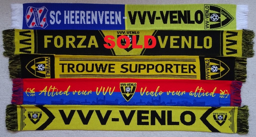 sjaal VVV Venlo, Ophalen of Verzenden, Zo goed als nieuw, Overige binnenlandse clubs, Vaantje of Sjaal