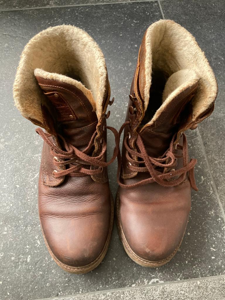 Heren vachtschoenen Panama Jack, Ophalen of Verzenden, Zo goed als nieuw, Bruin, Boots