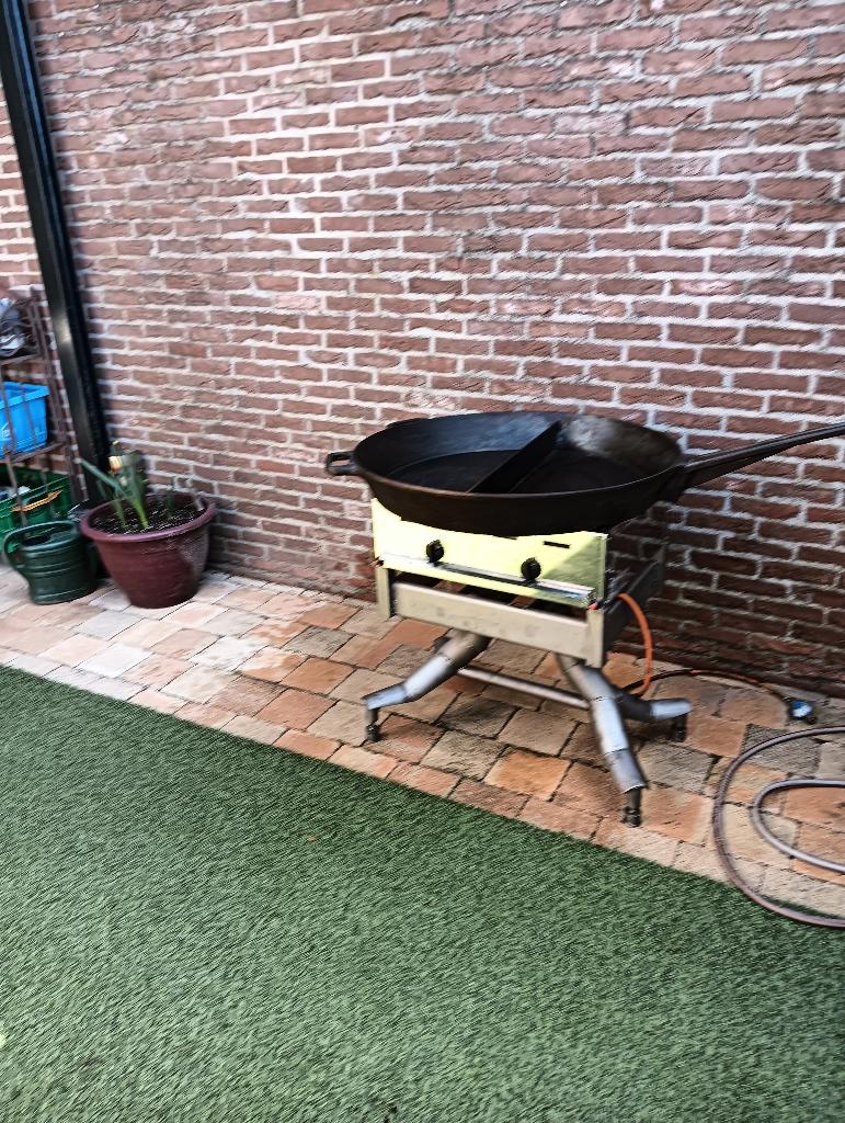 Reuzenpan, Ophalen, Gebruikt