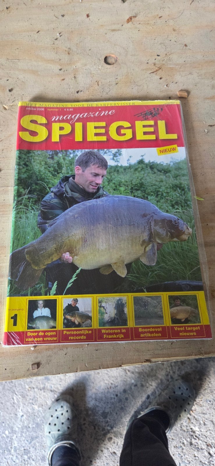 Magazine Spiegel - Het Magazine voor de Karpervisser, Ophalen of Verzenden, Nieuw, Overige typen