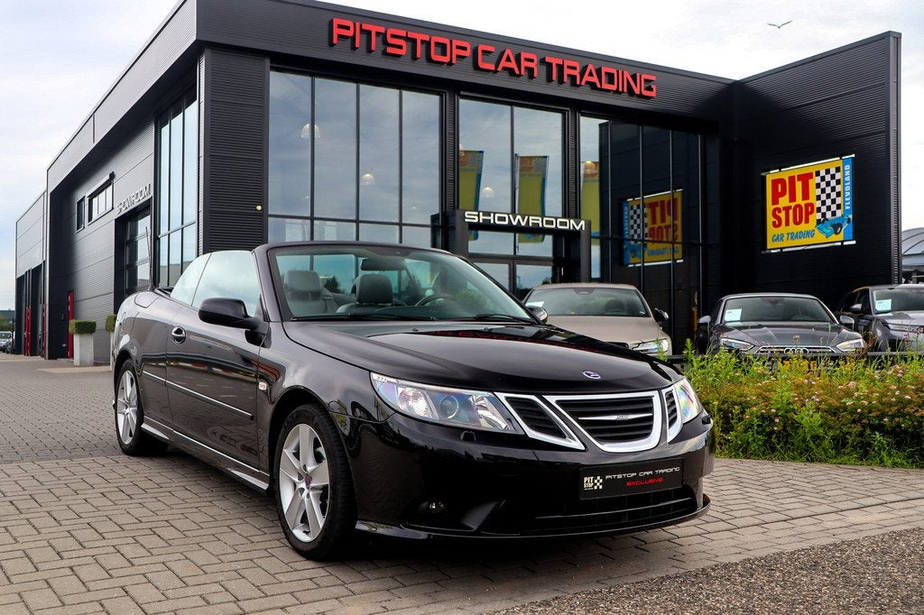 Saab 9-3 Cabrio 2.0 T Vector, Memory, Xenon, *93.000km*, 1e, Auto's, Saab, 1998 cc, Gebruikt, Zwart, Cabriolet