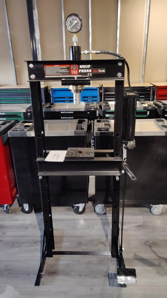 NIEUW UltraToolz Werkplaats Pers 20 Ton, Auto diversen, Autogereedschap, Ophalen of Verzenden, Nieuw