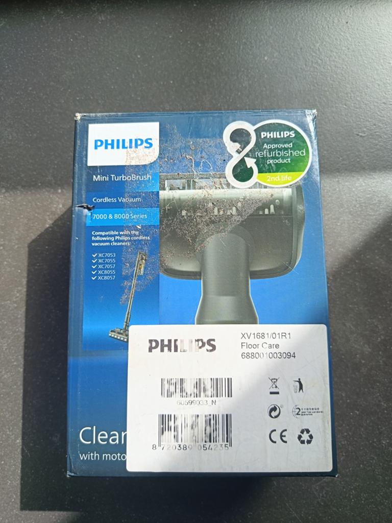 Philips mini Turbobrush - nieuw in doos, Ophalen of Verzenden, Nieuw, Kruimeldief