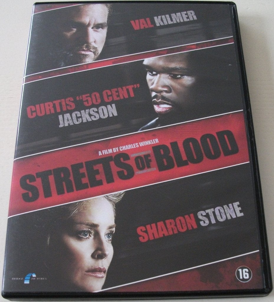 Dvd *** STREETS OF BLOOD *** Confront violence with violence, Cd's en Dvd's, Engels, Vanaf 16 jaar, Nederlands, Actiethriller
