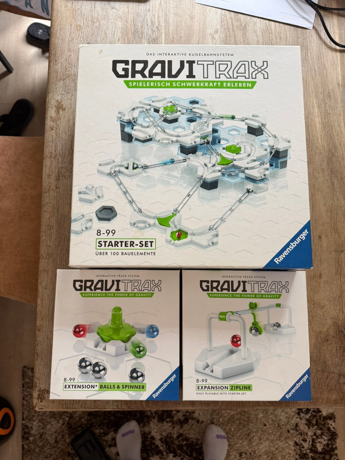 Gravitrax starterset plus 3 uitbreidingsets, Kinderen en Baby's, Speelgoed | Educatief en Creatief, Ophalen, Gebruikt