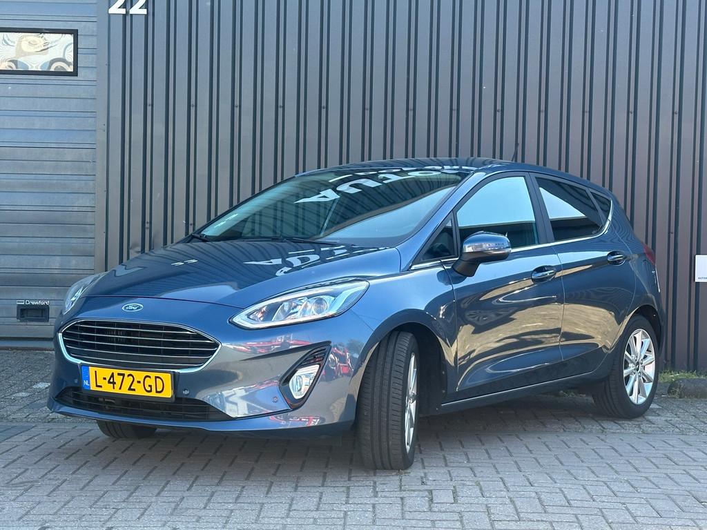 Ford Fiesta 1.0 EcoBoost Titanium X|B&O |STOEL/STUUR VERW|PD, Voorwielaandrijving, Stof, Gebruikt, 1064 kg