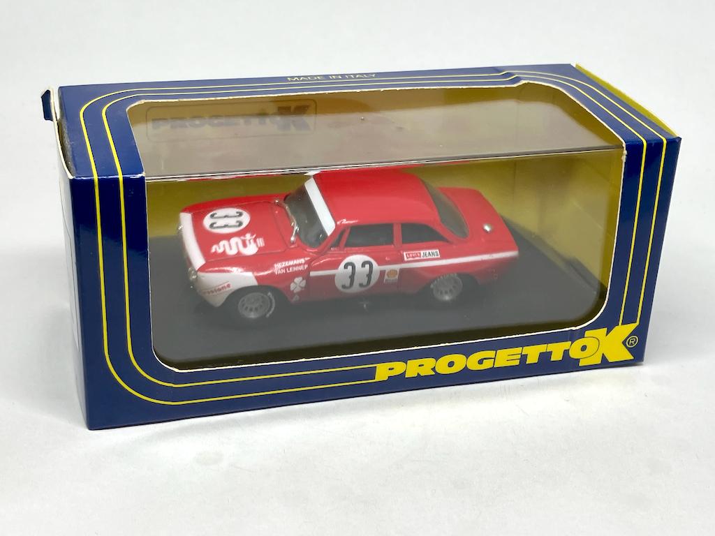 Alfa Romeo Giulia GTA Junior - Hezemans-vLennep 1972 - 1/43, Ophalen of Verzenden, Zo goed als nieuw, Auto, Overige merken