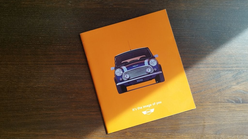 Bijzondere MINI brochure – “It’s the image of you”, Ophalen of Verzenden, Zo goed als nieuw, Overige merken